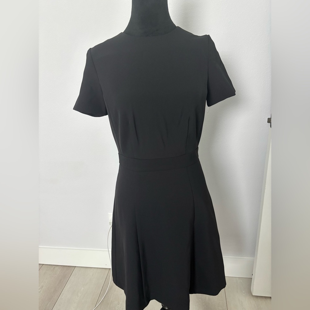 Ann Taylor.The Flare Dress in Fluid Crepe
